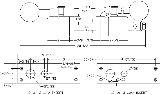 Bandsaw Vise Dimensions